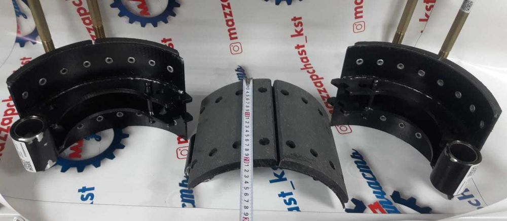 Колодка ЧМЗАП прицепа тормозная прицеп ЧМЗАП 300х200 низкорамный