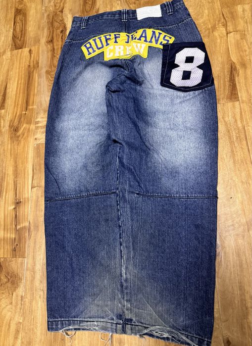 Джинсы ruff jeans crew винтаж хипхоп