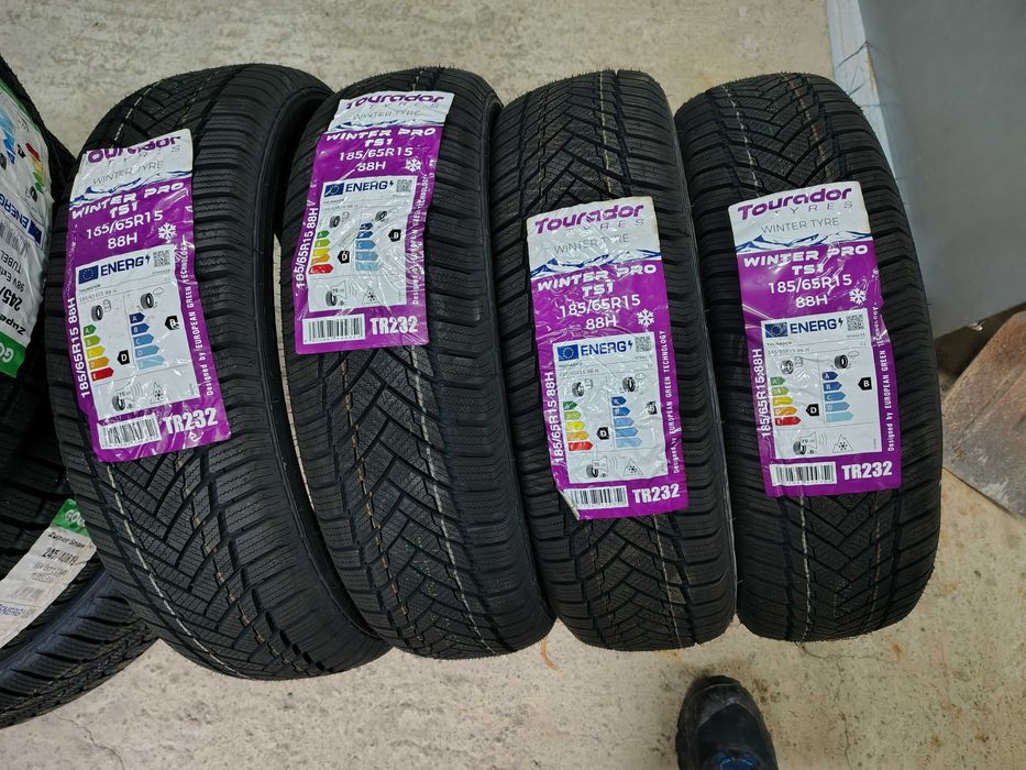 4бр.НОВИ зимни гуми TOURADOR 185 65 15 DOT24 цена за брой