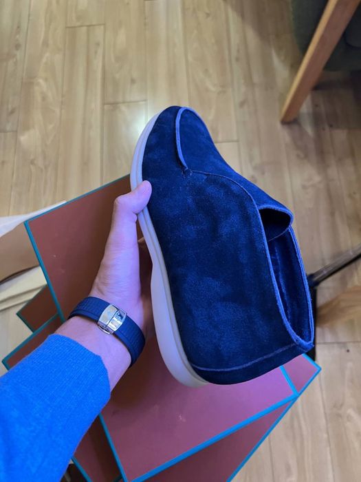 Лоферы с мехом.