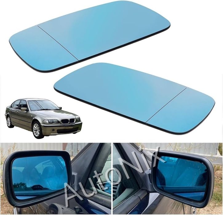 Стъкло за огледало за BMW 3 E46 5 E39 тонирано за бмв е46 е39