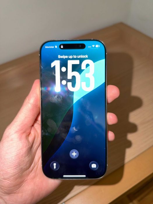 iPhone 16 Pro 128GB White Titanium, baterie 92%