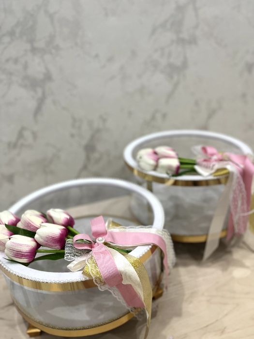 Тойбастар дәм салуға корзиналар