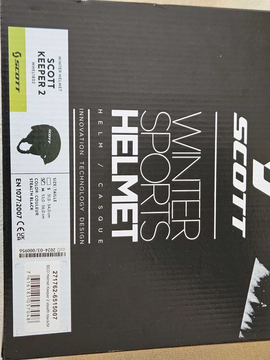 Vand Cască de schi copii SCOTT Keeper 2 Negru NOUA IN CUTIE