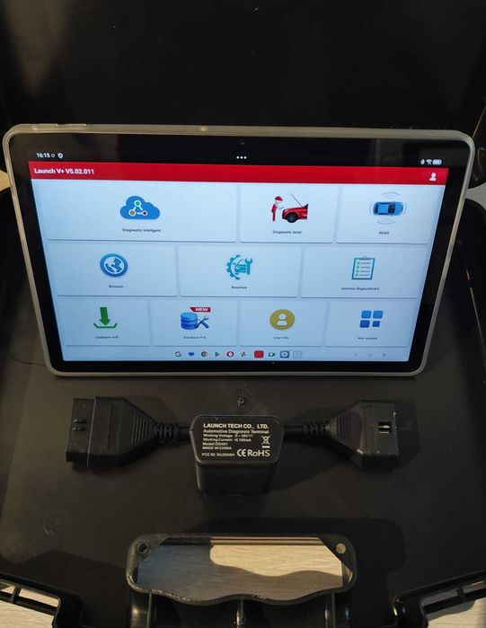 Kit Tester Auto Launch Easydiag 6.0 Tableta Noua 10.1" 4/128Gb update 2026/2027 Licenta Nelimita, 45 functii speciale, Romana, Service auto