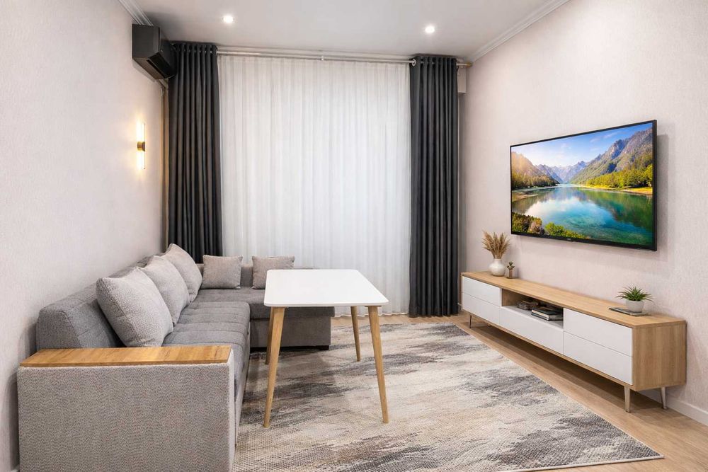 Евроремонт Мебель + Техника Новостройка Сергели 2/2/2