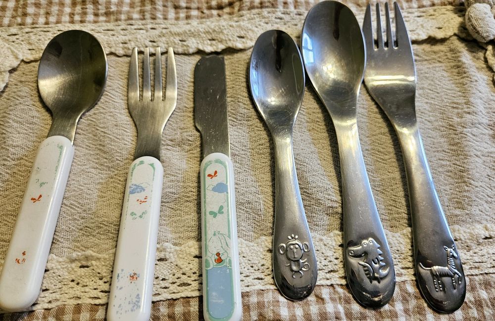 Set tacamuri copii inox