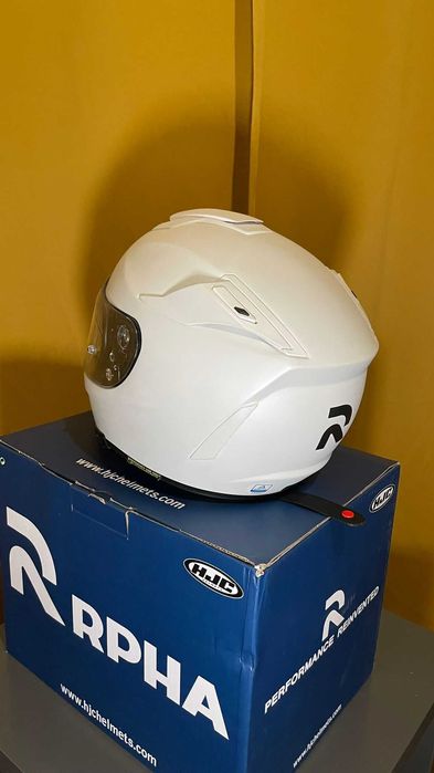 Casca moto hjc rpha 70 solid – xs – alb mat