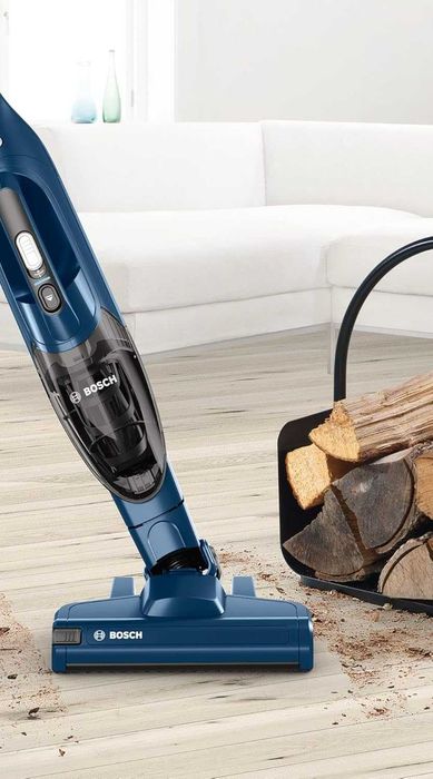 Безкабелна вертикална прахосмукачка Bosch Serie 2 BBHF216 Cyclonic, за сухо почистване, без торбичка