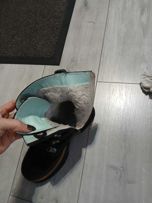 Естествена кожа дамски боти