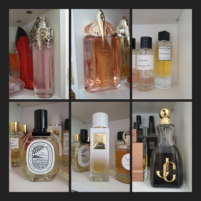 Отливки на парфюми от личната ми колекция.