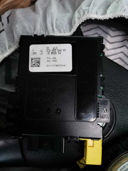 Volan Passat B6, Airbag si calculator coloana 3C0 953 549 AT