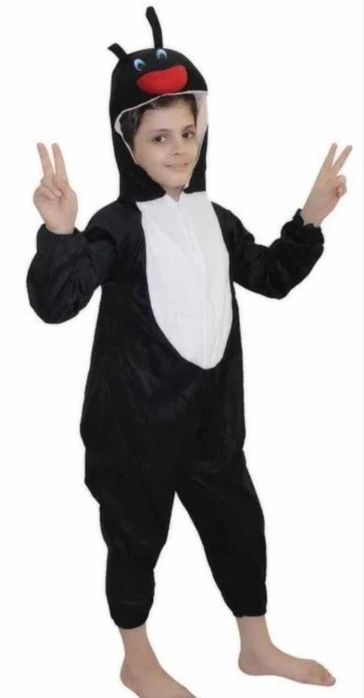 Costum salopeta SUBTIRE FURNICA lacusta licurici bondar greier lup urs vulpe iepure pui capra cocos rata vaca buburuza oaie cerb taur fluture mamaruta
