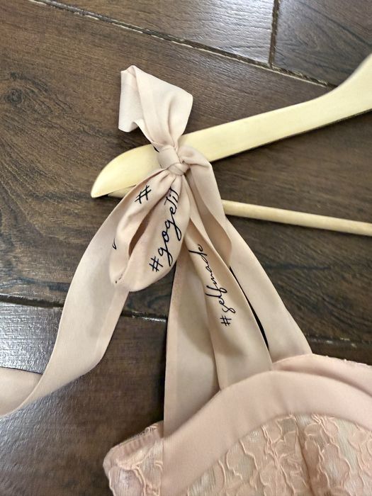 Розова рокля пачка с пера, размер S, ALESSA