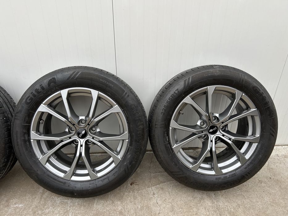 Джанти с летни гуми 225/55/r17 5x112