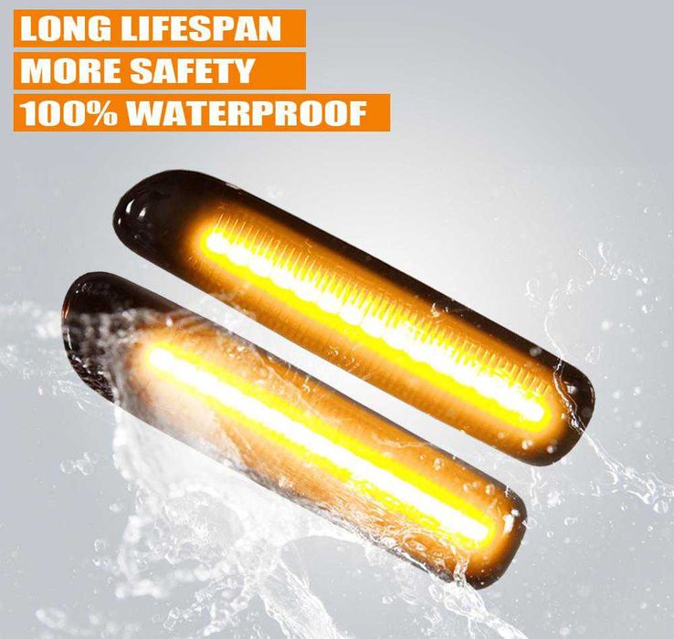 LED Динамични Мигачи Бягащи Плаващи Мигач BMW 3 E46 БМВ Е46