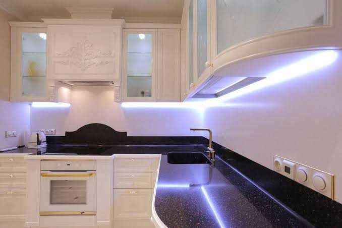 LED подсветка кухни, шкафов и гардеробных|Монтаж под ключ|Год гарантии