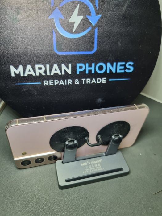Telefon mobil Samsung Galaxy S22, Dual SIM, 256GB, 8GB RAM, 5G, Pink Gold