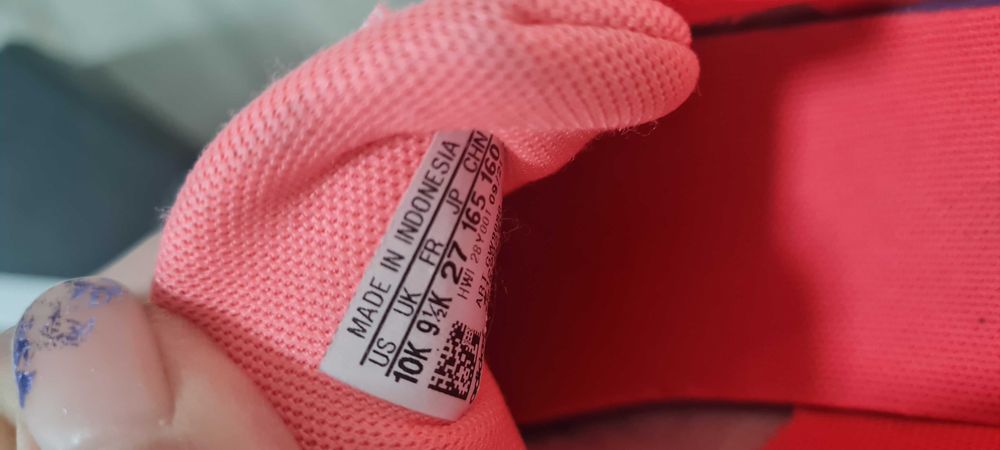 Детски обувки номер адидас 27, найк номер  29.5