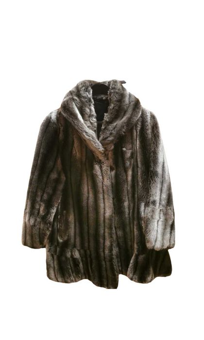 Палто от еко кожа