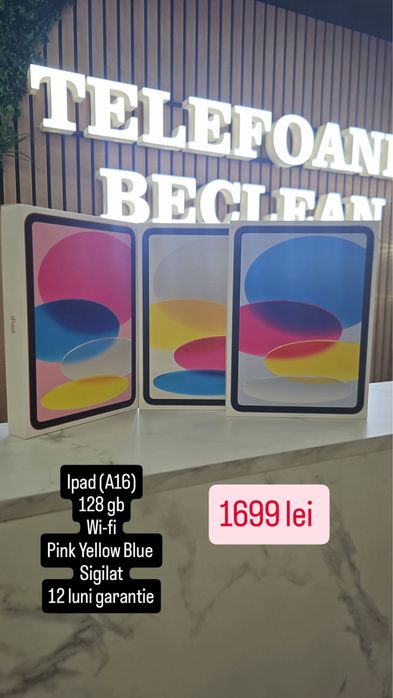 Oferta Ipad 11 sigilat ( a16) / garantie 12 luni / silver