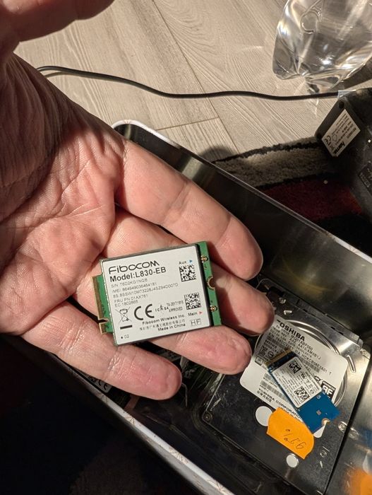 Okazie ‼️ Modul 4G Fibocom L850 slot M2 pcie original Lenovo Dell ‼️
