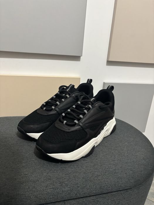 Adidași Dior B22 Black/White – Mărimea 43 (Model Luxury)