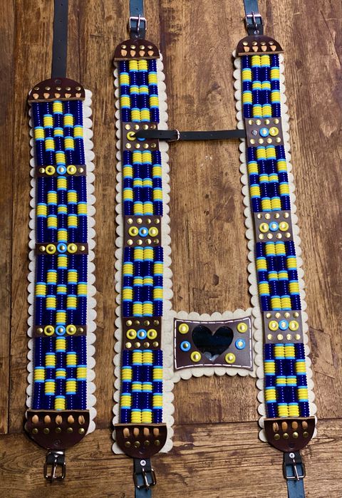 Изработка на детски кукерски гердани