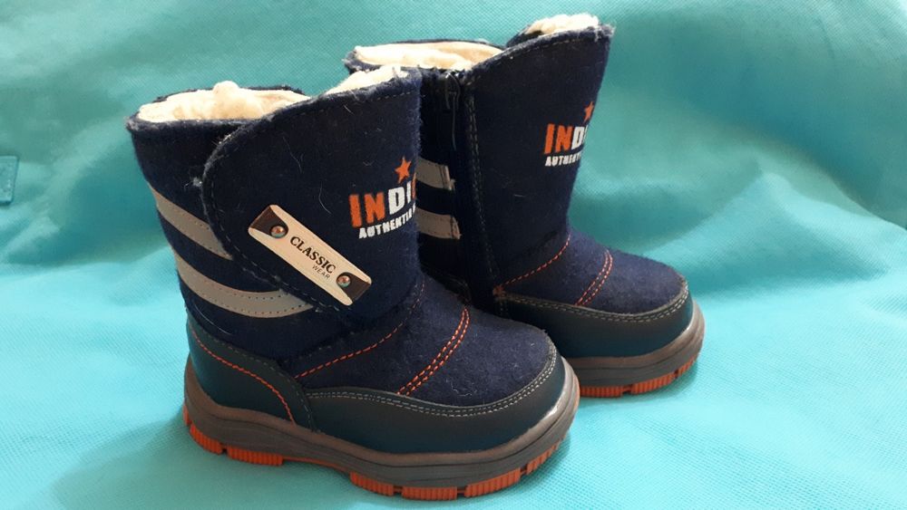 Зимние сапожки для мальчика (23 размер)