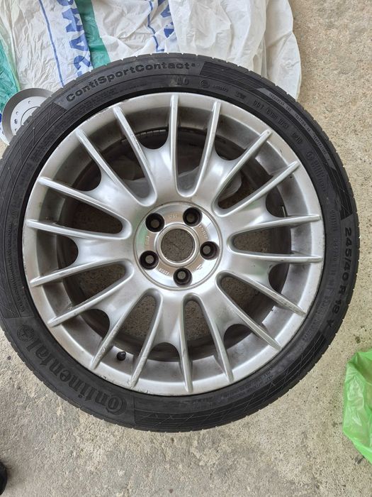 De Vanzare 4 Jante BBS cu cauciucuri Continental245/40R18