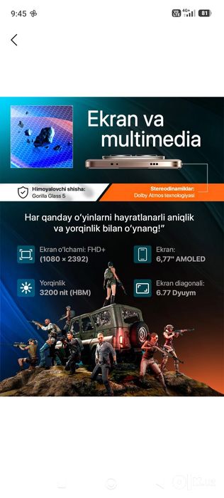 Redmi note 15 pro yangidek turibdi