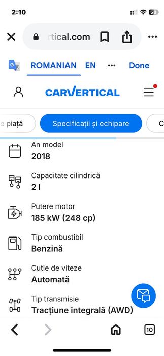 Audi Q7 2018Audi Q7,2.0L TFSI quattro,Benzină,167.000km,AWD