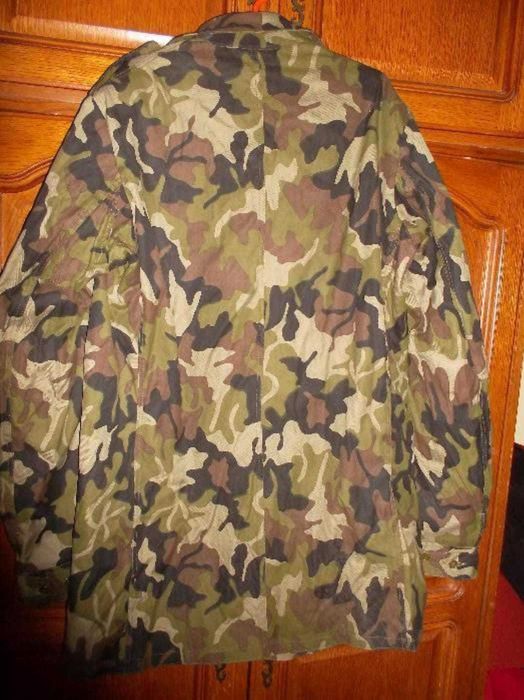 Veston militar mozaic