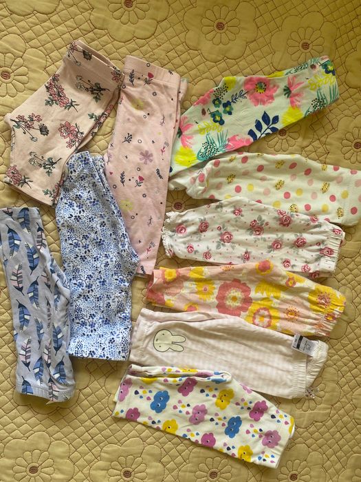 Lot set bluza pantaloni bebe copii marime 56-62 - fiecare poza 50 lei