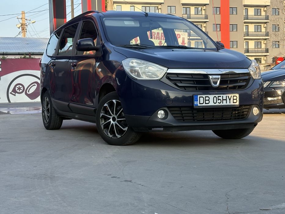 Dacia lodgy 1.6 benzina + gpl 7 locuri 2013