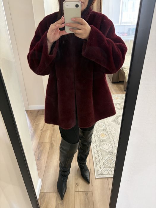 Эко шуба Max Mara