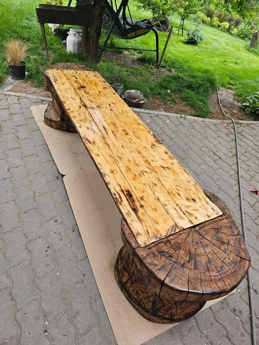 Лавочка деревянная