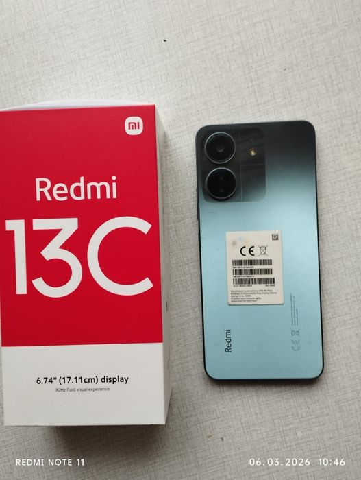 Редми 13с 4/128 сотилади холати тинник