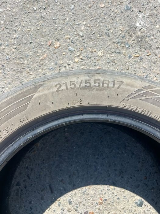 Летние шины R17 б/у