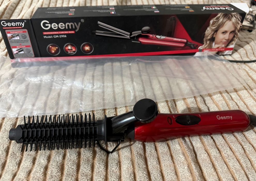 Плойка для волос geemy 2в1