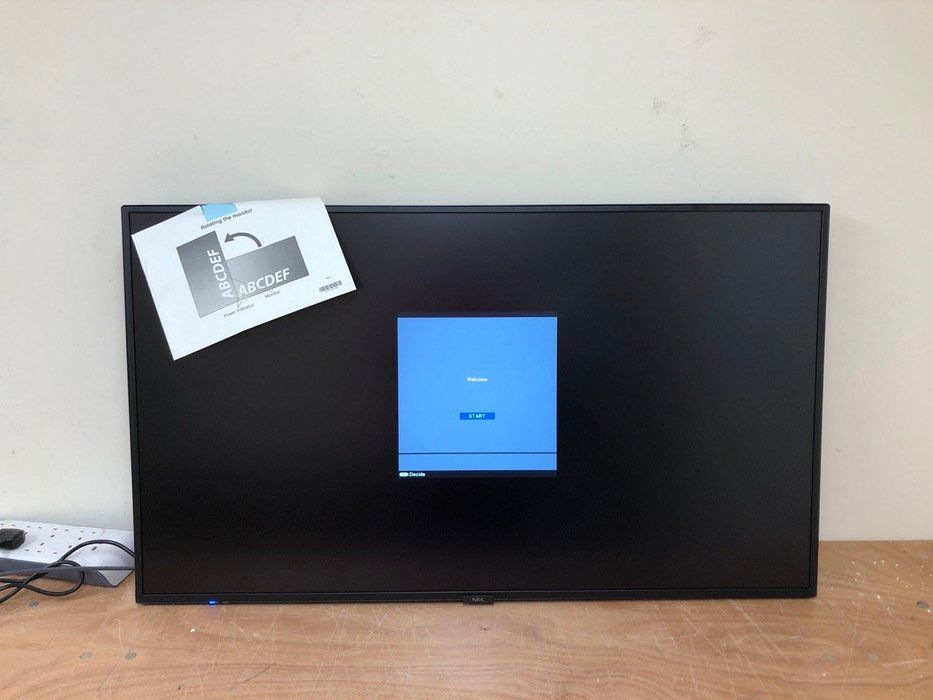 NEC M491  MultiSync Message 49 4K Large Format Display