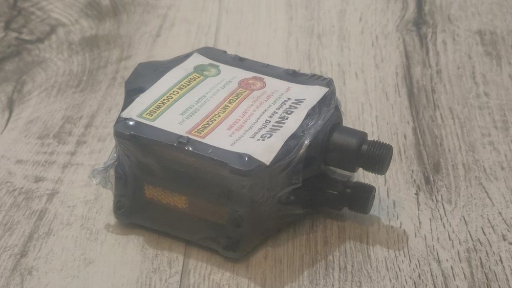 Pedale bicicleta plastic dur culoare negru