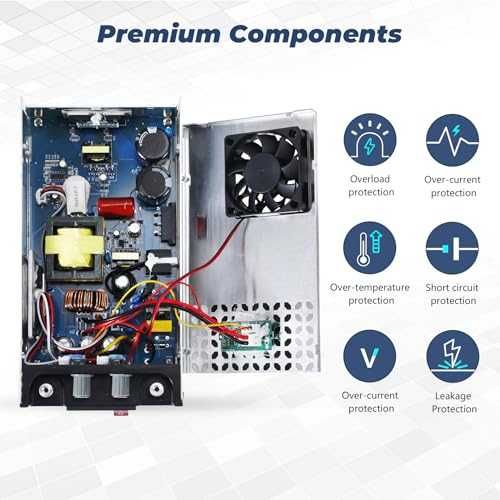BOSYTRO захранване 0-12V 0-50A 600W регулируемо