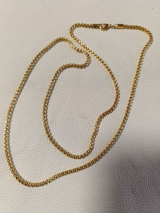 Позлатен синджир/медицинска стомана!