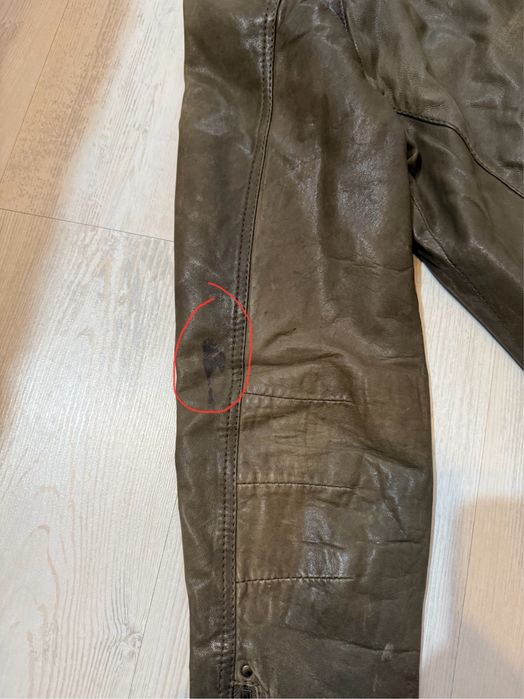 Оригинално мъжко кожено яке Lee