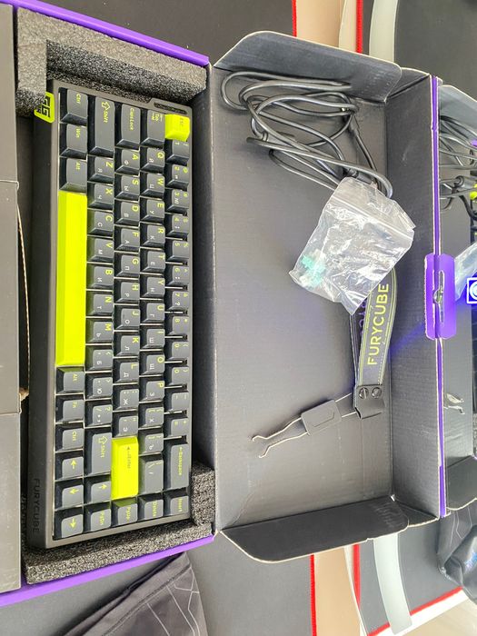 Furycube HE 68 магнитный клавиатуры