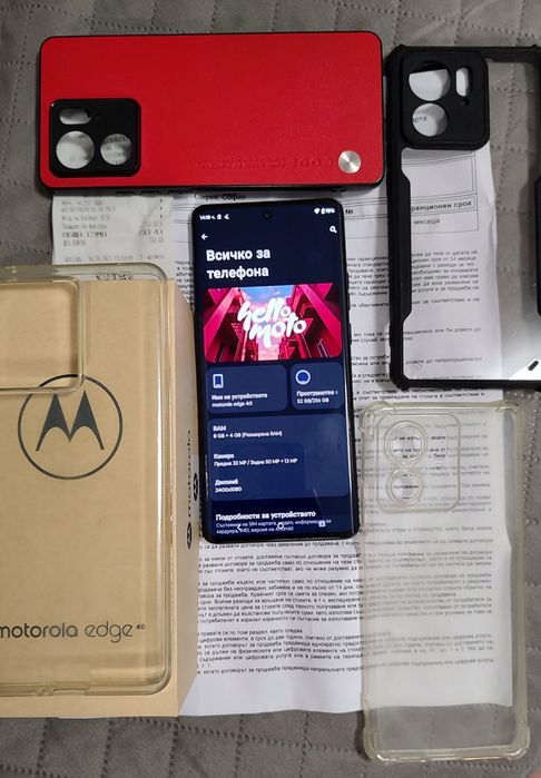 Motorola Edge 40 256GB RAM 8+4