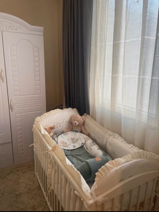 Patut bebelus/ Saltea/ Aparatoare laterale