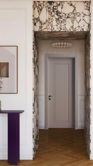 Интериорна врата бия-лак Lacquer series- ONE PANEL