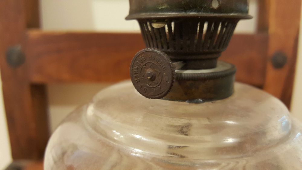 Старинна газена лампа Ditmar Brunner A.G.